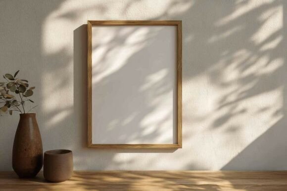 Download Poster Frame Mockup in Interior - Mockup in interior Collection