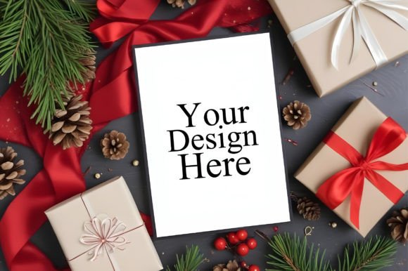 Download Invitation Mockups,Christmas Card Mockup - Mockups Collection