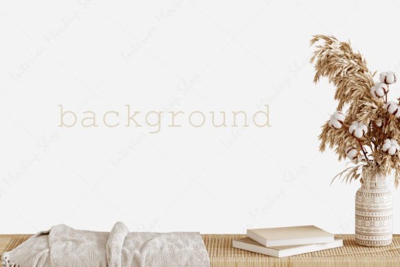 Download Mockup, Boho Interior Background - Boho interior Collection