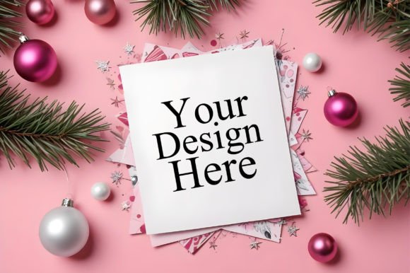 Download Invitation Mockups,Christmas Card Mockup - Mockups Collection