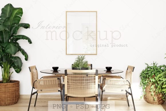 Download Frame Mockup in Interior - 1610 - Mockup in interior Collection