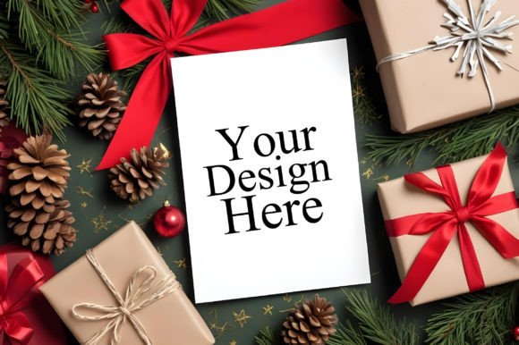 Download Invitation Mockups,Christmas Card Mockup - Mockups Collection