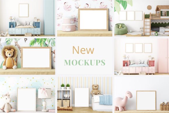 Download Frame Mockup Kids Bundle - 140 - Premium Resources