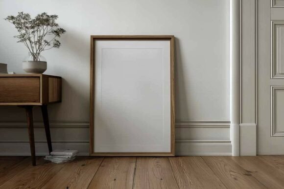 Download Poster Frame Mockup in Interior - Mockup in interior Collection