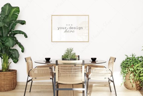 Download Frame Mockup in Interior - 1611 - Mockup in interior Collection