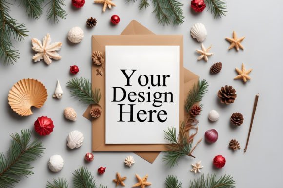 Download Invitation Mockups,Christmas Card Mockup - Mockups Collection